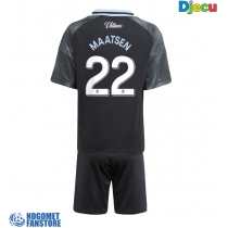 Aston Villa Ian Maatsen #22 Gostujuci Dres za djecu 2025-26 Kratak Rukav (+ Kratke hlače)